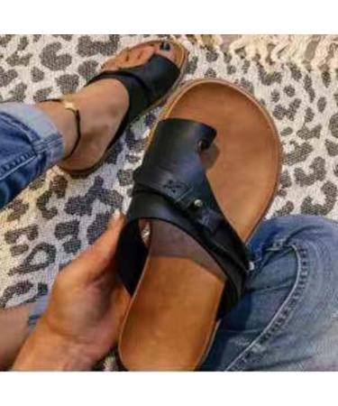 Women's Summer Beach Bunion Correction Sandals - Black, Size 8.5 - Buy Online on GoSupps.com