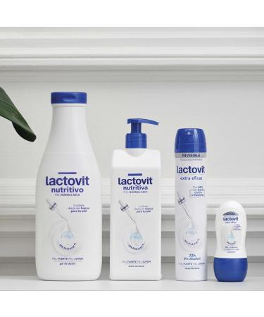  Lactovit Lactovit - Nourishing and moisturizing shower gel for strong and youthful skin creamy and light texture formulated with ProLactic10 for daily use for normal and dry skin - Pack of 6 x 550 ml - Buy Online on GoSupps.com