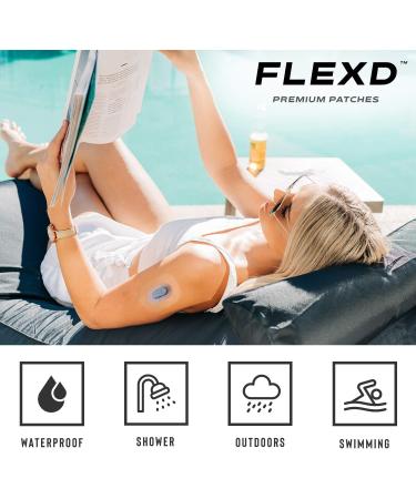 Flexd G6 Adhesive Patches (35 Pcs) - Clear, Durable, Waterproof Overpatch - Buy Online on GoSupps.com