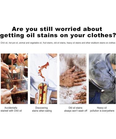 Clothing Degreaser & Laundry Stain Remover - Natural Fabric Cleaner for Grease Oil & Dirt | Multipurpose Stain Cleaner for Clothes Carpets & Car Interiors - Buy Online on GoSupps.com