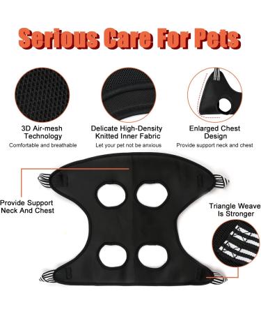 Premium Dog & Cat Care Hammock Set - Nail Trimming Ear & Eye Care for Small & Large Pets - Buy Online on GoSupps.com