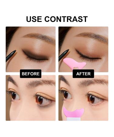 NewBang 3PCS Eyeshadow and Mascara Shield Applicator Set | Professional Silicone Eye Makeup Tools - Buy Online on GoSupps.com