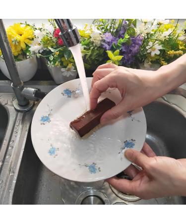 Coralpearl Wood Nail Brush Set - 4 Double-Sided Brushes with Natural Bristles for Fingernails & Toenails Cleaning | Rosewood Craftsman Brush & Scrubbing Tool - Buy Online on GoSupps.com