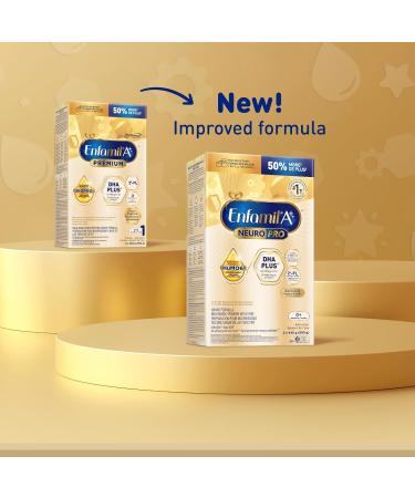 Enfamil A+ NeuroPro Baby Formula Refill Carton with an expert recommended level of DHA* with our exclusive blend including 2 FL for immune support 0-12 months 2 x 445g (890g) - Buy Online on GoSupps.com