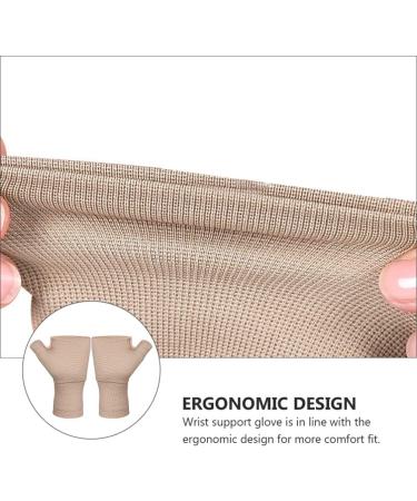 EXCEART Adjustable Compression Wrist Brace Gloves - Pain Relief & Support for Sports | Infused Nylon 80% | International Shipping Available - Buy Online on GoSupps.com