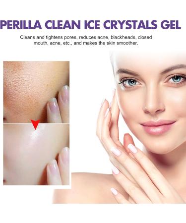 Gel Nettoyant Aux Cristaux De Glace For Affiner Les Pores Et claircir La Peau - Nettoie En Profondeur Minimise Les Pores R duit L'acn Les Points Noirs Et Blancs For Une Peau Lisse(2PCS) - Buy Online on GoSupps.com