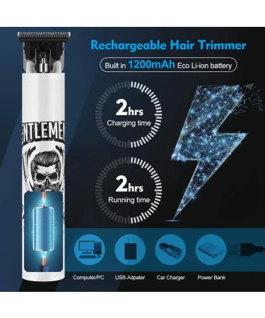 BESTBOMG Electric Clippers - Rechargeable Cordless T-Blade Trimmer & Beard Grooming Kit for Men - Buy Online on GoSupps.com