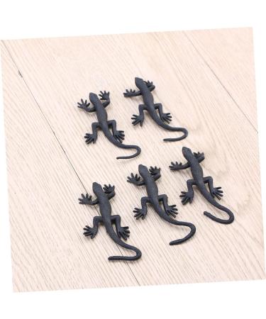 Safigle 10-Pack Halloween Gecko Simulation Toys - Mini 3.5x8cm Gecko Models for Halloween Decorations & April Fools' Day Gifts - Buy Online on GoSupps.com