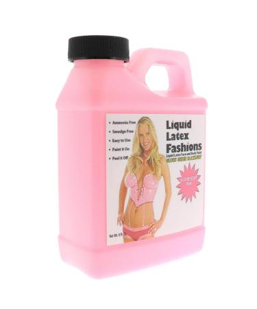 Fluorescent Pink Ammonia Free Liquid Latex Body Paint - Ideal for Halloween, Artwork, Theater, Parties - 8 oz - Buy Online on GoSupps.com