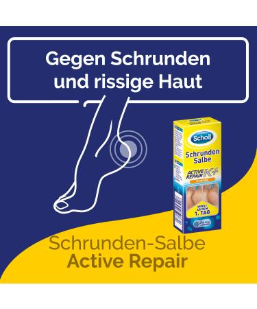 Scholl Foot Cream for Cracked Heels - Urea & Keratin 60ml | Soothing Repair Moisturizer - Buy Online on GoSupps.com