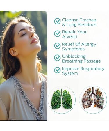 2 PCS - Cleansing Spray Breath Easy -Herbal Lung Cleansing Spray mullein leaf extract for lungs 1 Count (Pack of 2) - Buy Online on GoSupps.com