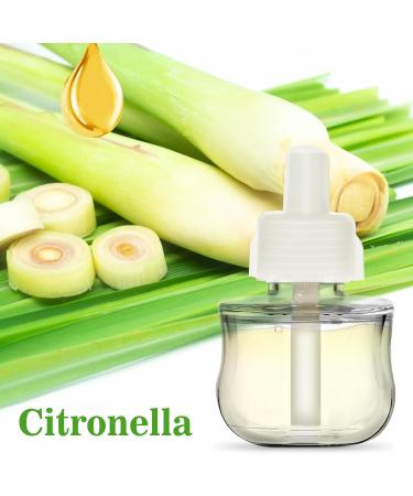 STRN Citronella Plug-in Scented Oil Refill - 3 Pack Electric Air Freshener for Home & Bathroom | Lemongrass 3.06 Fl Oz | Compatible with Air Wick Warmers - Buy Online on GoSupps.com