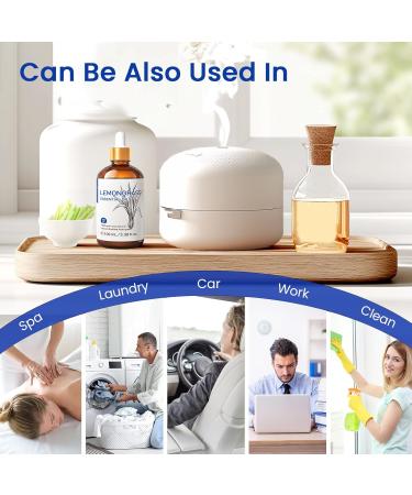 HIQILI 100ML Lemongrass Essential Oil & 150ML Wild Strawberry & Parsley Fragrance Oil for DIY Diffuser - Buy Online on GoSupps.com