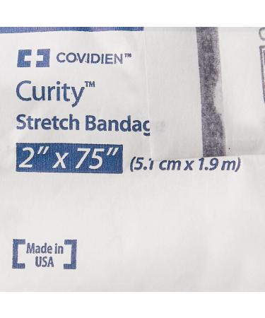 Buy Covidien 2242 Curity Stretch Bandage 2 x 75 - Pack of 12 | International Shipping Available - Buy Online on GoSupps.com