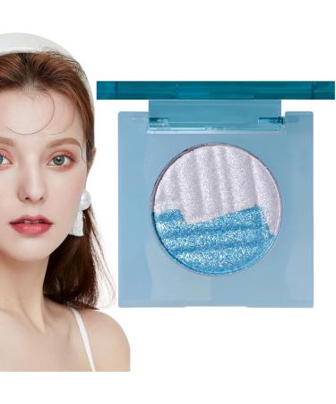 Highlighter Makeup Palette - Makeup Glitter Highlighters in Phantom Color | Delicate 2-Color Brightening and Long-Lasting Effect for Nose Bridge Eye Makeup Cheekbones Hersil S30 - Buy Online on GoSupps.com