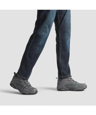 NORTIV 8 Men's Waterproof Hiking Boots - Lightweight Mid Ankle Tactical Work Boots - Buy Online on GoSupps.com