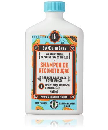 Lola Brasil - Be(M) dita Collection - Papaya and Vegetable Keratin Reconstruction Shampoo 250 Ml (8.45 Fl Oz)