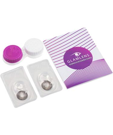 Choco Dark Brown Color Contact Lenses - Silicone Comfort Strong Coverage 1 Pair (2 Pieces) - GlamLens - Buy Online on GoSupps.com