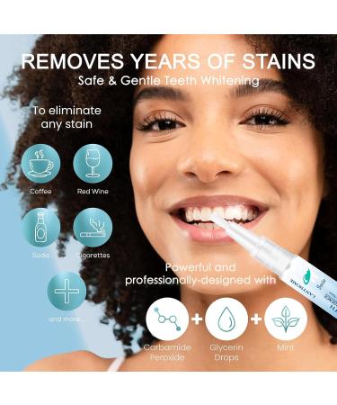 3 Pieces Teeth Whitening Pen - Abbey Professional Formula for Effective Stain Removal - Buy Online on GoSupps.com