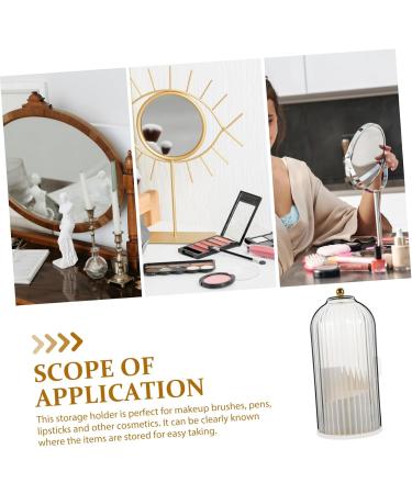 DEARMAMY Cosmetic Storage Box Makeup Brush Desktop Pen Holder Desktop Storage Organizer Lipstick Stand Grid As Shown 1 27.00X12.70X12.30CM - Buy Online on GoSupps.com