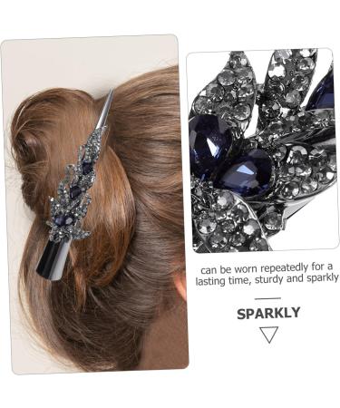 minkissy clips crystal rhinestone hair barrette hair clip metal alligator hair barrettes for women fine hair fancy barrettes for women's hair alligator hair clip flash alligator clip Mother - Buy Online on GoSupps.com