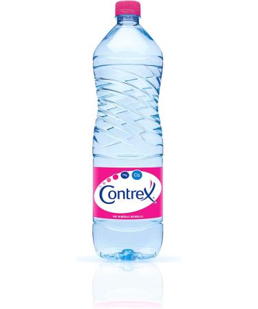 Contrex Still water Bottle Natural mineral water Naturally contains calcium and magnesium 6x 1.5L - Buy Online on GoSupps.com