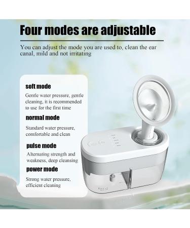 Portable Electric Ear Wax Cleaner | 4 Modes | 400ML Capacity | Ear Irrigation Tool - Buy Online on GoSupps.com