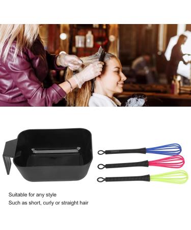 Hair Tinting Bowl Color Mixing Kit Coloring Dye Tool with Mixer Professional Salon Hair Dye Mixing Bowl for Hair Coloring Bleaching and DIY Hair Dyeing - Buy Online on GoSupps.com