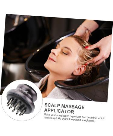 Frcolor 2-in-1 Liquid Guide Comb & Scalp Massage Device - Violet Scalp Shampooing Brush Bottle for Hair Care - International Shipping Available - Buy Online on GoSupps.com