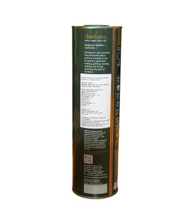 Charisma Greek Extra Virgin Olive Oil from Crete - 1L Can Cold Extraction | Premium Quality - Buy Online on GoSupps.com