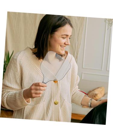 WOONEKY 2 pi ces Visage Protecteur Cheveux cran Fixatif Coiffure pour Salon et Barbier Visage Spray Cheveux R utilisable Noir Transparent Usage Professionnel et Personnel - Buy Online on GoSupps.com