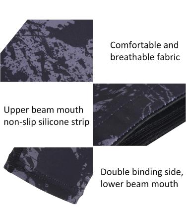 Calf Guard Great Elastic Calf Compression Sleeves Graffiti for Running Travel Cycling Sports(L) - Buy Online on GoSupps.com