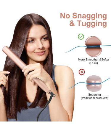 2 in 1 Travel Hair Straightener & Curling Iron - Ceramic Waves LCD Display - Perfect for Long & Short Hair - International Shipping - Buy Online on GoSupps.com