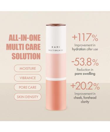 KAHI Multi Balm CV Refill - All-in-One Age-Defying Balm Stick with Beluga Caviar Oil - 48HR-Hydrating Moisturizer for Under Eye Cheeks Neck Lips - Luxury Korean Skincare (9g 0.31 oz) Multi Balm CV - Refill - Buy Online on GoSupps.com