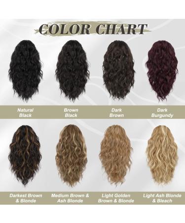 Barsdar 30cm Clip-In Ponytail Hair Extension - Multi-Layered Synthetic Wavy Tail in Light Ash Blonde & Highlights for Women & Girls - Buy Online on GoSupps.com