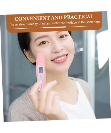 minkissy Skin Facial Moisture Tester Led Display Moisture Tester Facial Tester Moisture Meter Tester Care Moisture Analyzer Skin Hydration Tester Prosthetic Nose Pink Monitor Face - Buy Online on GoSupps.com