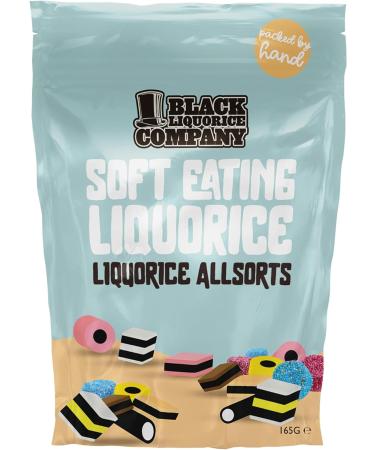 Black Liquorice Company - Traditional Liquorice Allsorts Pouch 3 x 165g - Buy Online on GoSupps.com