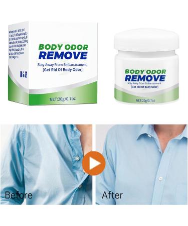 Cream for removing underarm perspiration body odor for effective elimination of body odor cream to eliminate body odor - Buy Online on GoSupps.com