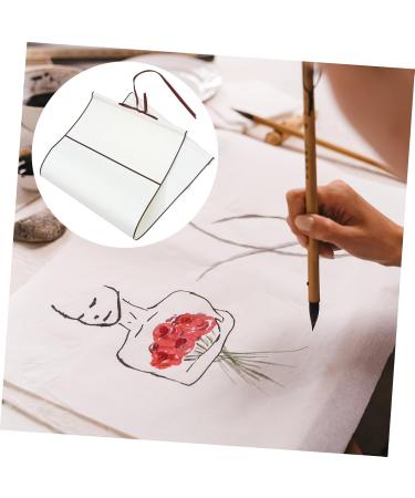 NUOBESTY Rice Paper Hanging Shaft Blank Hanging Scroll Calligraphy Scroll Paper Household Calligraphy Works Picture 3 75.00X32.00X0.10CM - Buy Online on GoSupps.com