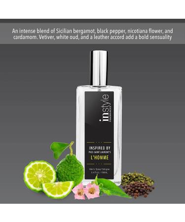 Instyle Fragrances Inspired by Yves Saint Laurent L'Homme Eau de Toilette - Vegan, Paraben & Phthalate Free - 3.4 Fl Oz - Buy Online on GoSupps.com