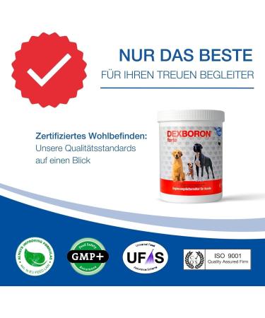 Nutrilabs Dexboron Forte Dog Chewing Tablets - 450 pcs - Natural Regeneration with Devil s Claw Pasture Bark & Treeto Extract for Dogs - Support Your Dog's Health - Buy Online on GoSupps.com