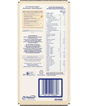 Enfamil A+ NeuroPro Ready to Feed Baby Formula Nipple Ready Bottles with an expert-recommended level of DHA* with our exclusive blend including 2 FL for immune support 0 - 12 months 18ct x 237mL - Buy Online on GoSupps.com