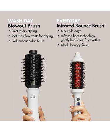 Buy BondiBoost Infrared Bounce Brush - Heated Thermal Round Brush for Effortless Styling | Shop Internationally - Buy Online on GoSupps.com