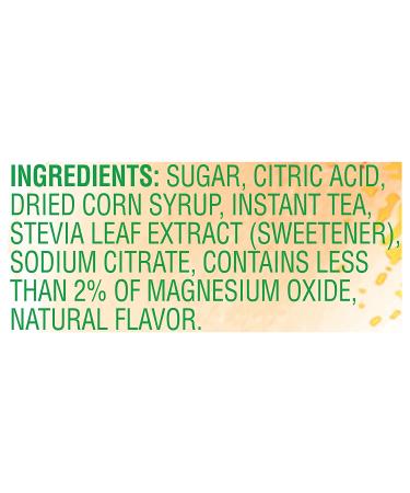 Crystal Light Pure Peach Iced Tea - 5 ct Pitcher Packets | Naturally Flavored with No Artificial Sweeteners - Buy Online on GoSupps.com