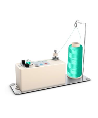 XBA Bobbin Winder, Portable Automatic Bobbin Winder, Electrical Bobbin Winder with Spool Thread Stand for Domestic and Industrial Sewing Machines