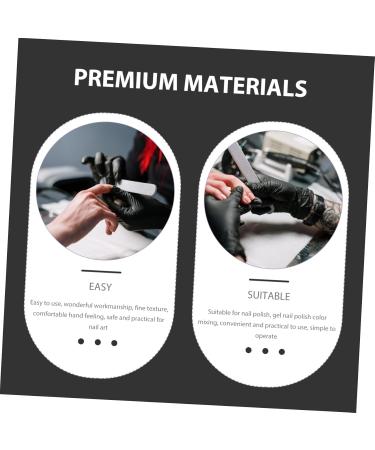  HONMEET Nail Polish Mixing Pallet Manicure Color Mixing Palette Display Nail Art Palette (Butterfly Shape) - Buy Online on GoSupps.com