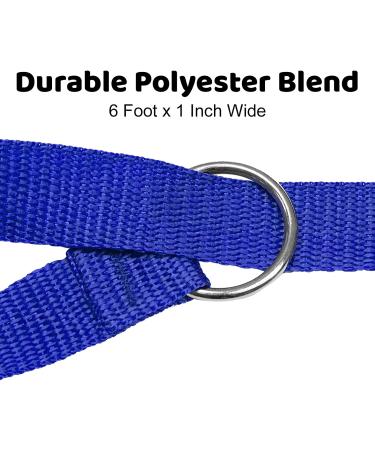Downtown Pet Supply 6ft Dog Kennel Slip Lead Leash - Veterinarian Approved for Grooming, Daycare & Rescue - Bulk Pack of 6 Thick Leashes for Dogs - Buy Online on GoSupps.com
