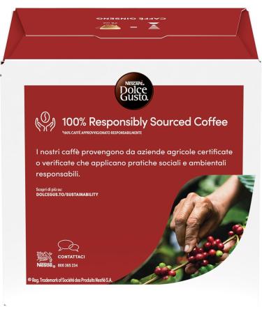  NESCAFE DOLCE GUSTO NESCAF DOLCE GUSTO Ginseng Coffee 6 boxes of 16 capsules (96 capsules compatible with Nescaf Dolce Gusto) - Buy Online on GoSupps.com