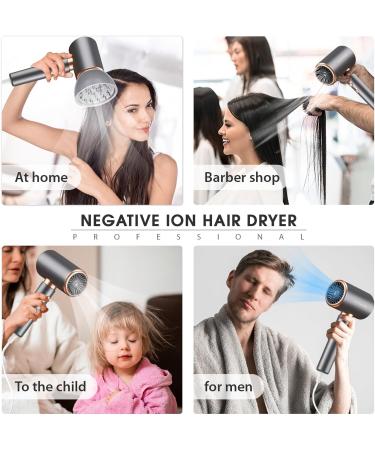 2000W Journey Hair Dryer - Professional Negative Ion Hair Dryer with Nozzle & Diffuser | 2 Speed & 3 Temperature Settings - Buy Online on GoSupps.com