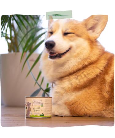 MjAMjAM - Premium Wet Dog Food - Naturally Delicious - Organic Beef with Zucchini Pack of 6 (6 x 200g) Grain Free with Extr - Buy Online on GoSupps.com